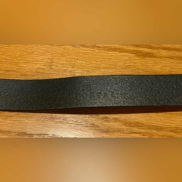 El Portal Men’s Black Italian Leather Belt, Dress/Business; Size M (Approx. 39”) - Picture 9 of 12